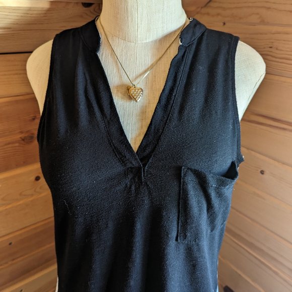 Anthropologie Porridge Black/White Telephone Print Tank - Picture 3 of 14
